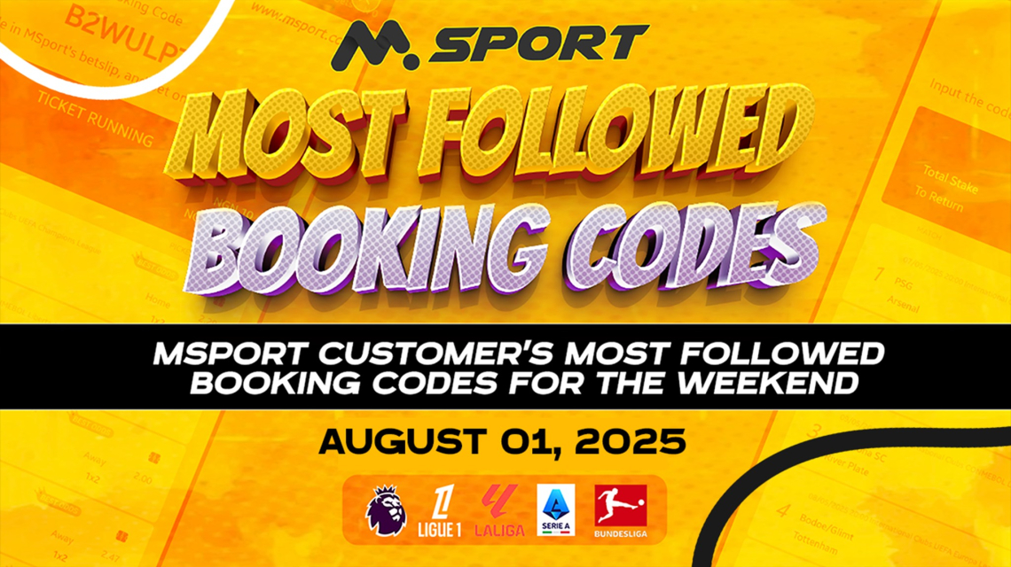 Bayern vs Lyon, Man. United vs Everton, &amp; Nashville vs Villa in USA Dominate MSport Top Booking Codes